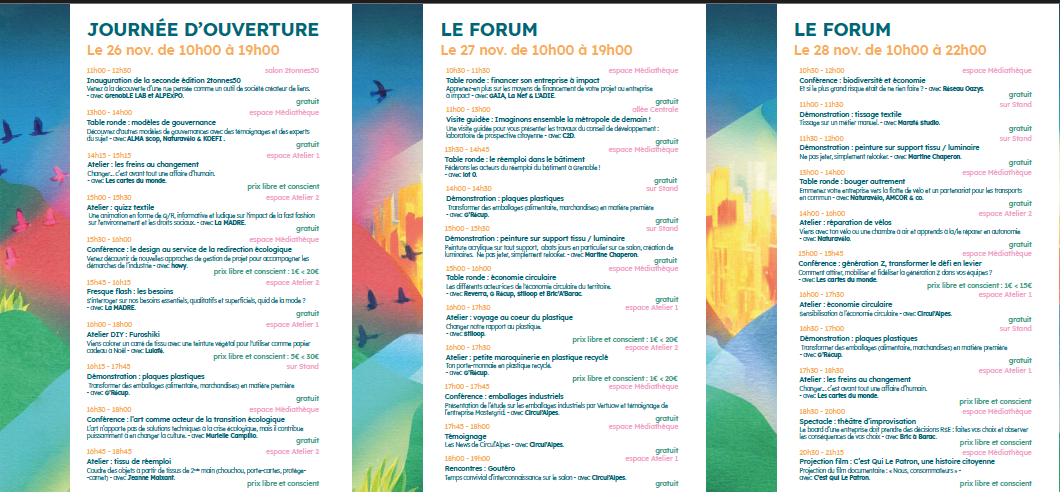 Programme Forum